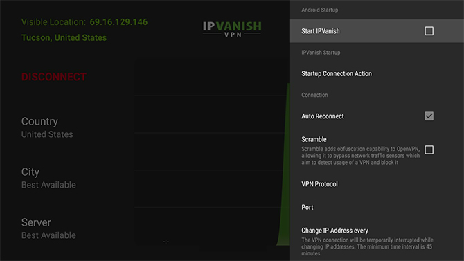 IPVanish offers an app for Amazon Fire Stick